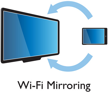 Philips Smart TV : Wi-Fi Mirroring