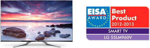 EISA Award Best product Smart TV 2012 - 2013