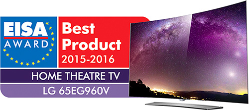 EISA Award Best product Home Theatre 2015 - 2016