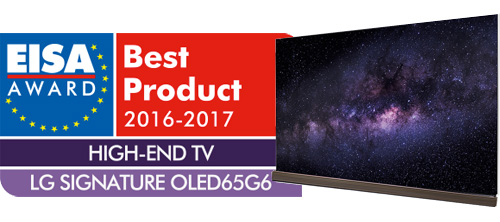 EISA Award Best product High-End TV 2016 - 2017