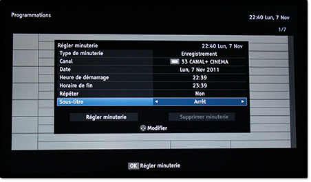 Définition de PVR (Personal Video Recorder)