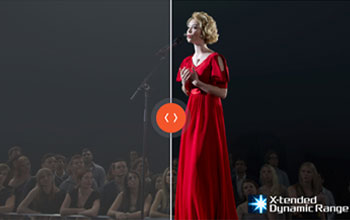 Sony Xtended Dynamic Range : comparaison avec un modle conventionnel