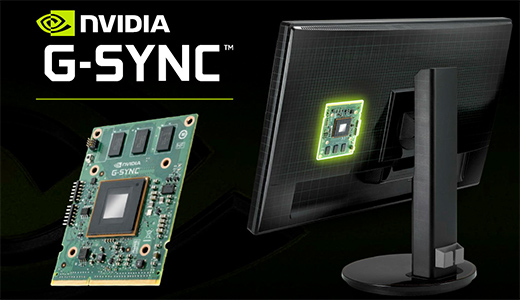 Le module NVIDIA G-SYNC permet de synchroniser l'affichage sur l'écran par rapport à la fréquence des images délivrées en sortie du GPU