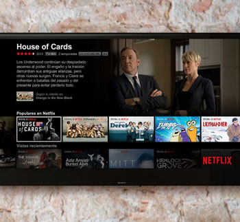 Netflix sur TV connectée