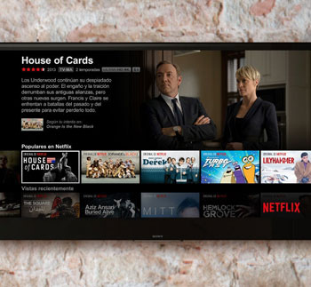 Netflix sur TV connecte