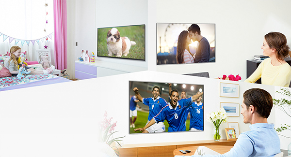 Syst�me de TV Multiroom Panasonic In-House TV Streaming