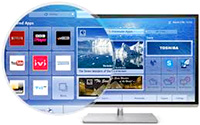 Logo Smart TV Toshiba