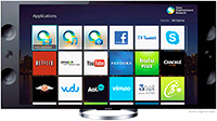 Logo Smart TV Sony