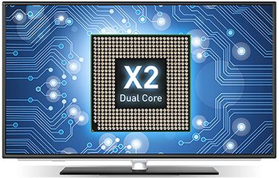 Processeur Dual Core d'une TV Grundig Digi 9300 Premium