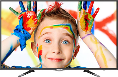 Illustration d'une TV avec une finition Narrow Bezel TV Changhong Narrow Bezel