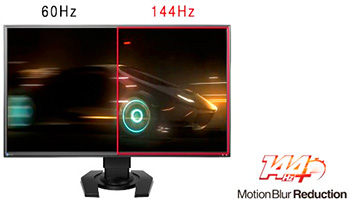 Ecran Eizo avec technologie Motion Blur Reduction