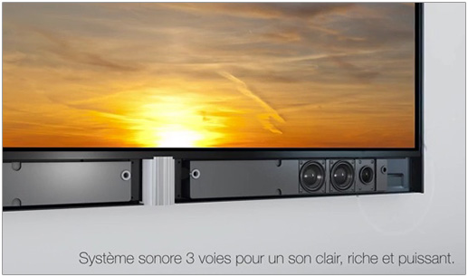 TV TCL avec syst�me Harman Kardon