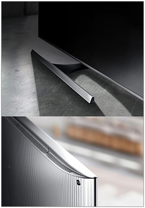 Design Shirring Flat d'une TV Samsung