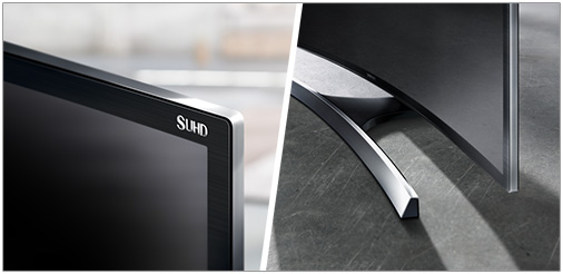 TV Samsung avec design Round Metallic