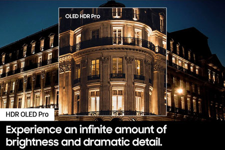 Visuel repr�sentant le rendu des d�tails sur une TV Samsung HDR Pro