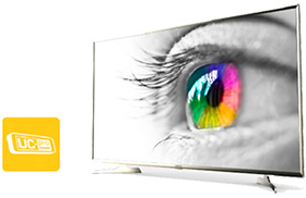 Visuel d'une TV Changhong avec processeur UC