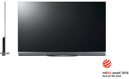 La TV LG OLED65E6 distingue du Red Dot Award Best of The Best