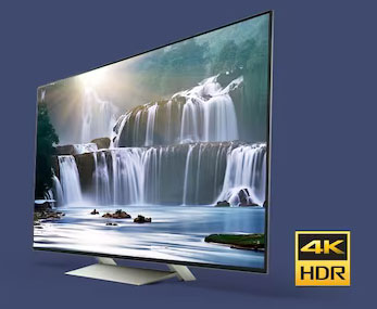 Visuel repr�sentant une TV Sony 4K HDR