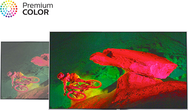 Visuel repr�sentant une TV Premium Color