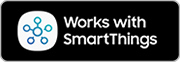 Logo visible sur les objets connectés compatibles SmartThings