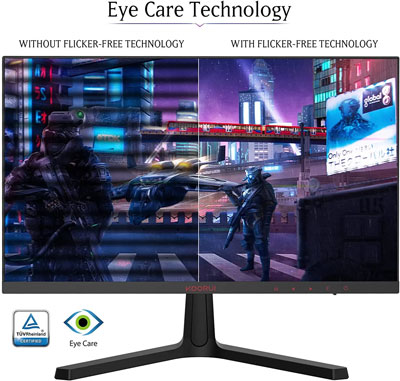 Visuel reprsentant l'Eye Care d'un cran Koorui