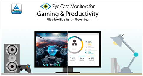 Visuel reprsentant un cran Asus Eye Care