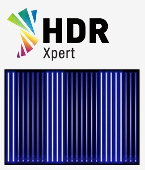 Visuel repr�sentant le syst�me Edge LED local dimming des moniteurs Acer HDR Xpert