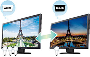 Visuel repr�sentant la fonction EcoView optimizer