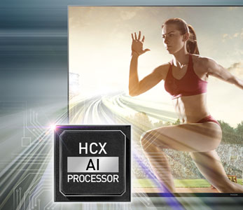 Visuel repr�sentant le HCX AI Processor de Panasonic