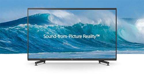 Visuel repr�sentant une TV Sony Sound-from-Picture Reality