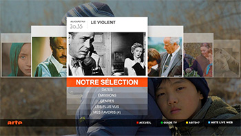 Service HbbTV Arte+7