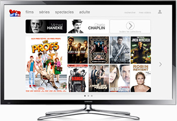 Service MYTF1VOD accessible sur certains modles de TV compatibles HbbTV 1.5