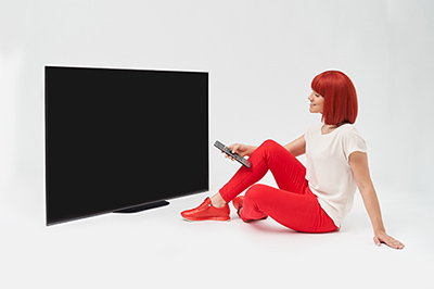 Photo d'une TV OLED Sony AG9 - (cr�dit : Messe Berlin)