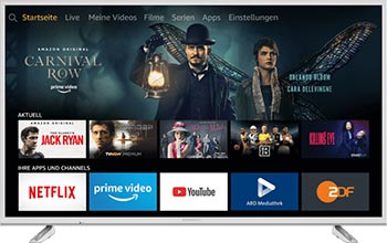 Illustration d'une TV Grundig Vision 7 Fire TV - (crédit : Grundig)