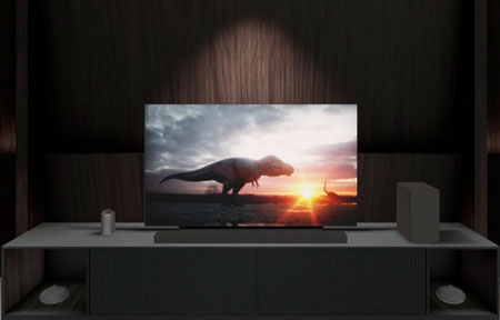 Illustration de la TV LG OLED77CX - (cr�dit : LG)