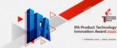 Logo IFA Product Technology Innovation award 2020 - (cr�dit : IFA-PTIA)