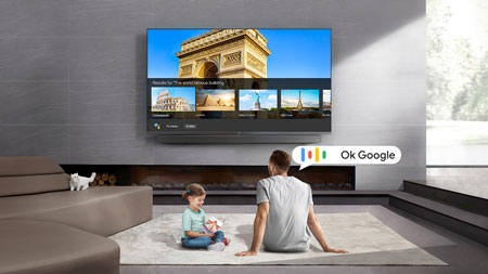 Photo d'une TV QLED 8K TCL X91 - (cr�dit : TCL)