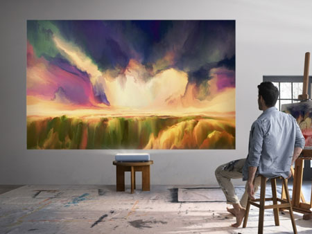 Photo d'un vid�oprojecteur laser Samsung - (cr�dit : Samsung)