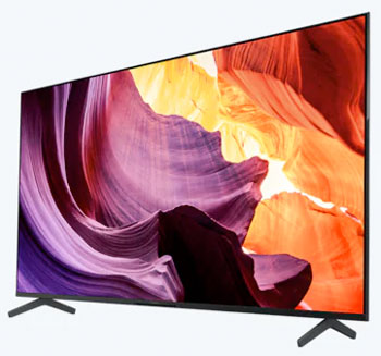 Illustration d'une TV Sony X80K - (cr�dit : Sony)