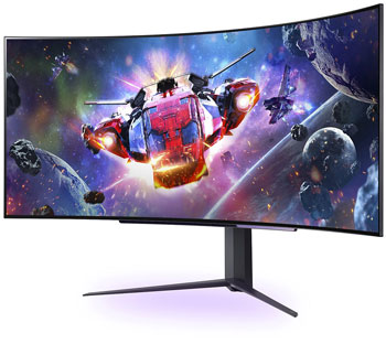 Illustration de l'�cran LG UltraGear OLED 45GR95QE - (cr�dit : LG)