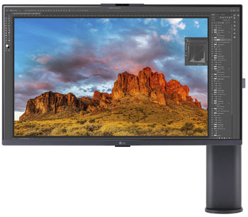Illustration de l'�cran LG UltraFine Display Ergo AI 32UQ890 - (cr�dit : LG)