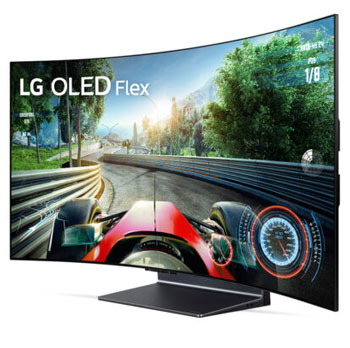 Illustration de la TV OLED flexible LG Flex LX3 - (crédit : LG)