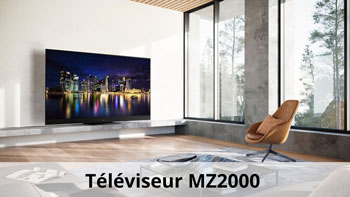 Illustration d'une TV OLED Panasonic MZ2000 - (cr�dit : Panasonic)