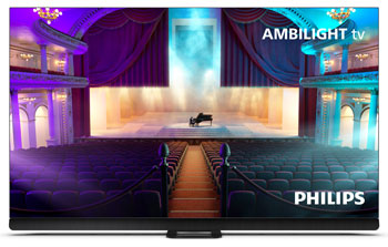 Illustration d'une TV Philips OLED+908 - (cr�dit : Philips)