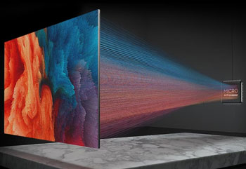 Illustration d'un �cran Micro LED - (cr�dit : Samsung)