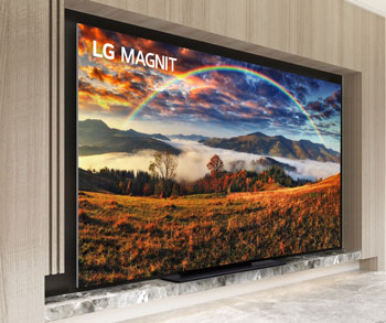 Illustration de l'�cran Micro-LED LG MAGNIT 118 pouces - (cr�dit : LG)