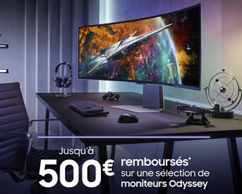 ODR] 50€ de remboursé sur les Ecrans PC Samsung Odyssey G3 27 (30
