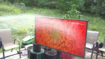 Illustration d'une TV avec rev�tement �tanche - (cr�dit : sylvoxtv)