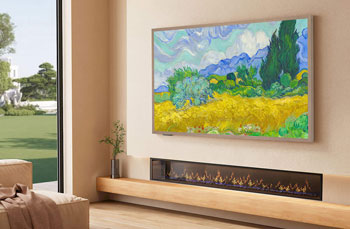 Illustration d'une Canvas TV - (cr�dit : Hisense)