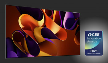 Illustration d'une TV LG OLED distingue d'un Best of Innovation Award CES 2025 - (crdit : LG)